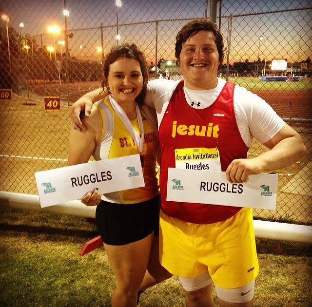 Sam Ruggles and her brother Chris #NationalSiblingDay