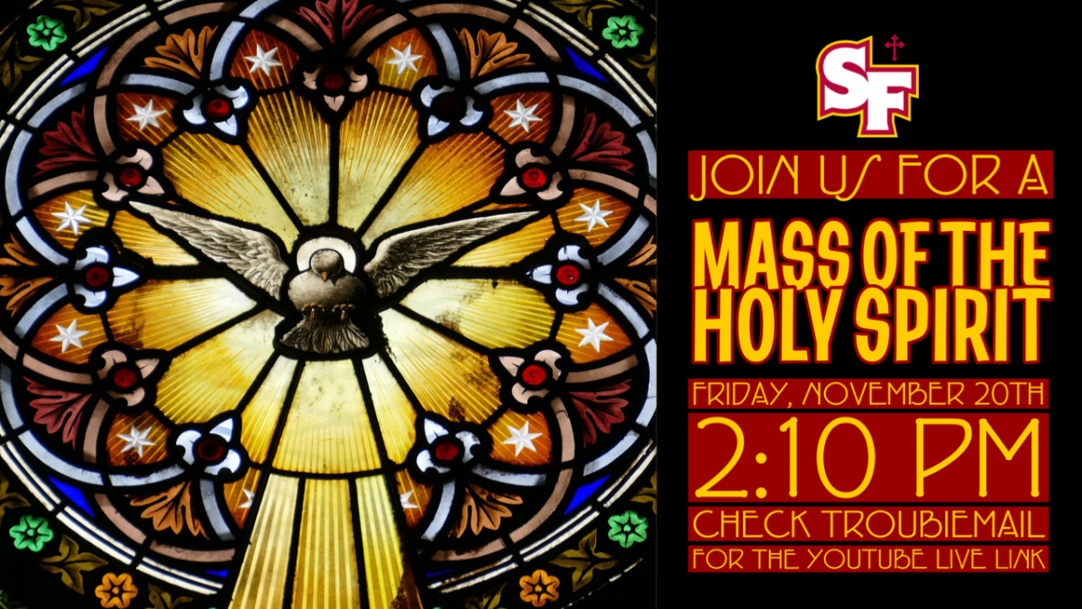 School Wide Mass of the Holy Spirit St. Francis Catholic High School