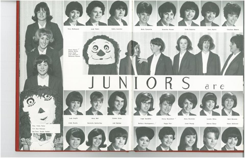 Class of 1966 - Yearbook Spread 