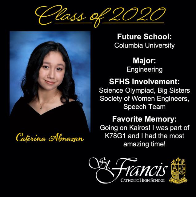 Senior Graduation Slide for Almazan 