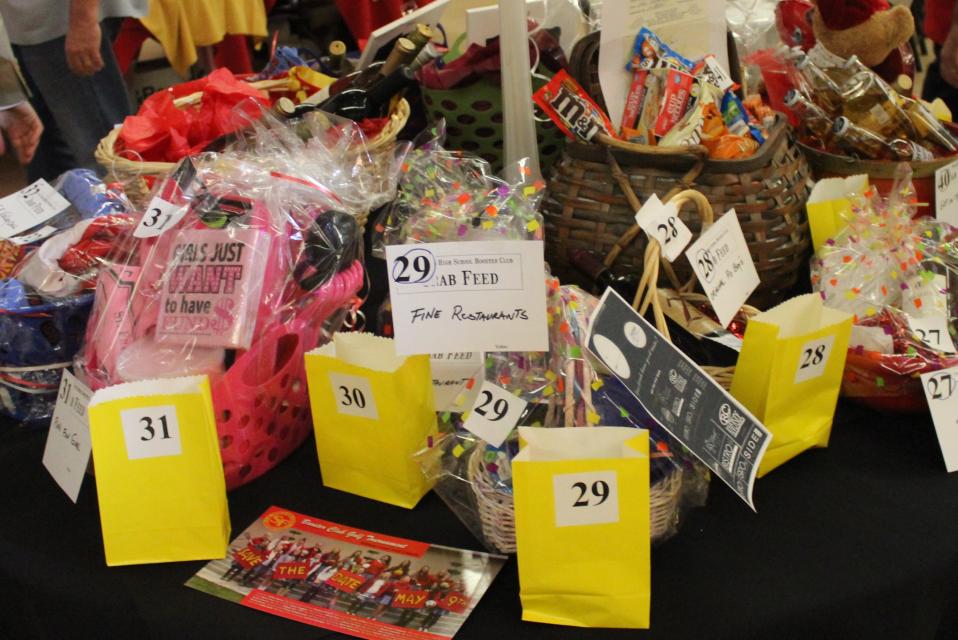 Just a few of the 2013 auction items