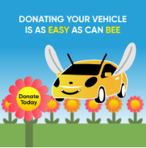 Donating your vehicle is as easy as can "bee"
