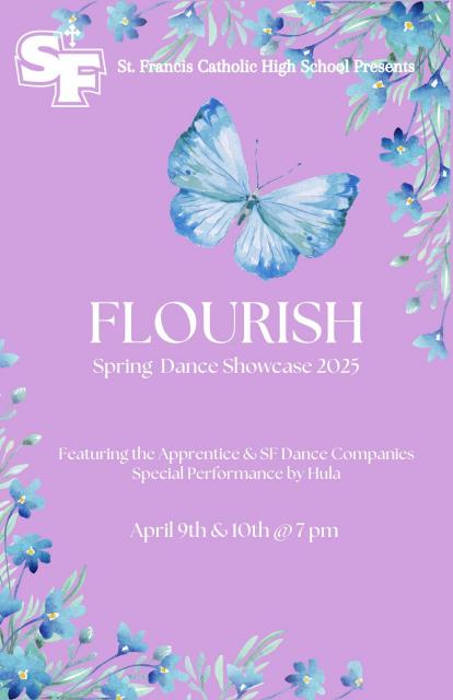 Flourish Dance Show. St. Francis Catholic High School Sacramento, CA