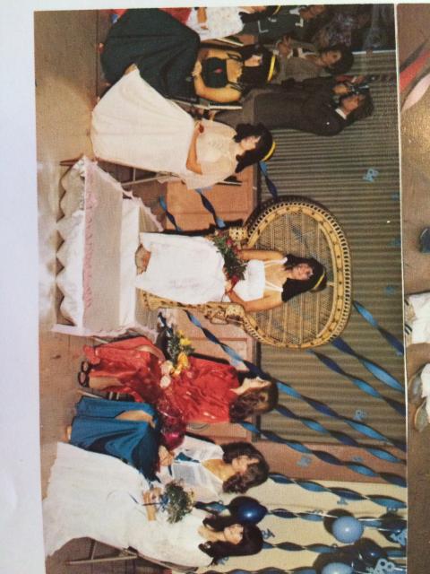 1980 Homecoming Senior Princesses 