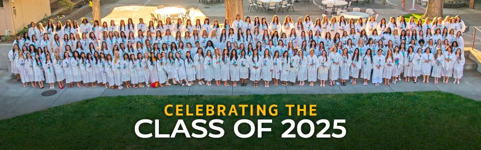 Celebrating the Class of 2025. St. Francis Catholic High School Sacramento, CA.