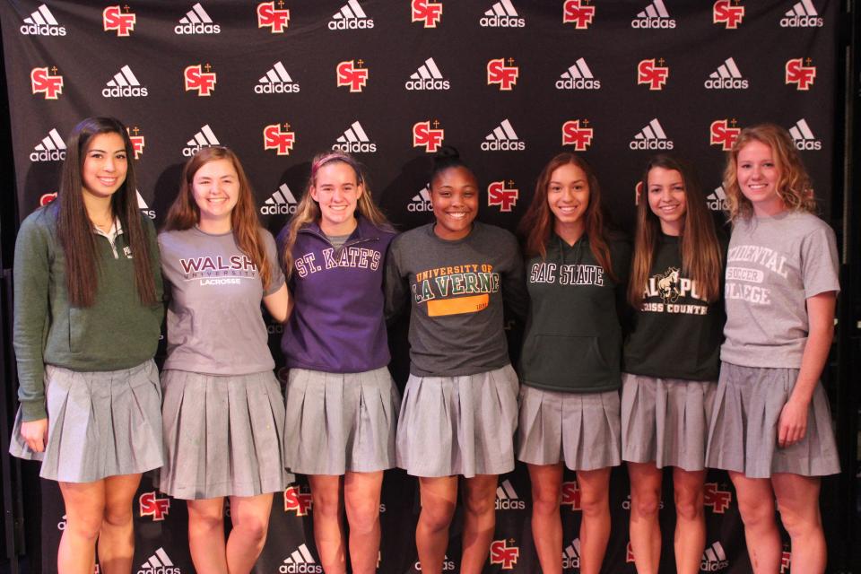 Seven student-athletes have signed or committed to plays sports at collegiate programs across the nation in conjunction with the third NCAA National Signing Day. Overall, St. Francis has 25 student-athletes from the class of 2016 playing sports in college this fall.