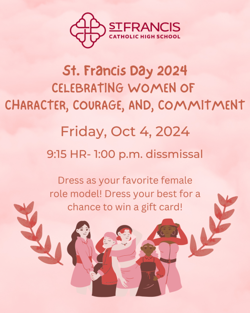 St. Francis Day 2024. St. Francis Catholic High School Sacramento, CA