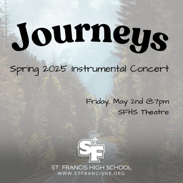 Spring Instrumental Concert 2025. St. Francis Catholic High School Sacramento, CA