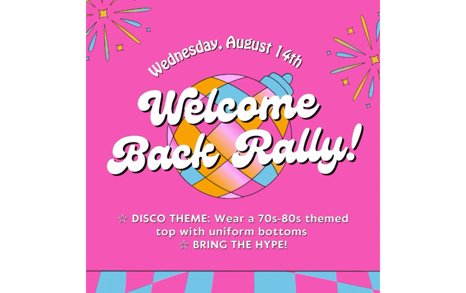 Welcome Back Rally 2024. St. Francis Catholic High School Sacramento, CA.