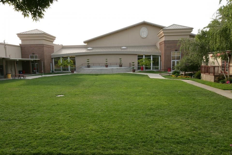 Lower Serra Court - Before Dining Hall Construction Lower Serra Court - Before Dining Hall Construction