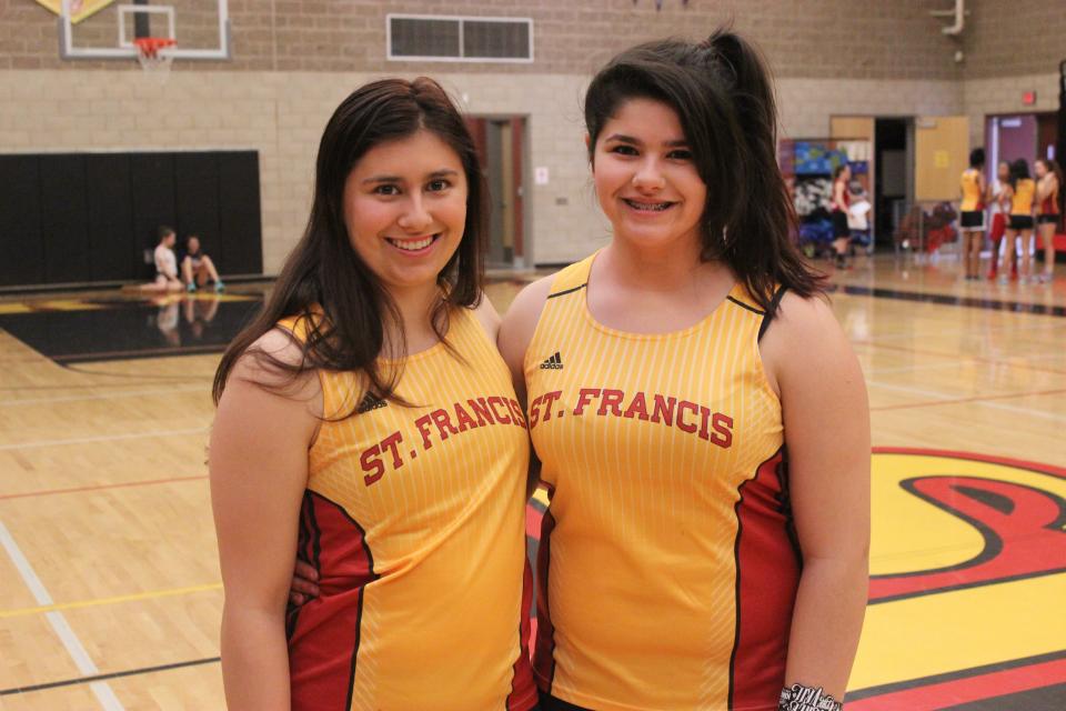 Nicole (‘16) and Alex Freund (’18) are on the track and field team #NationalSiblingDay #TroubieTakeover
