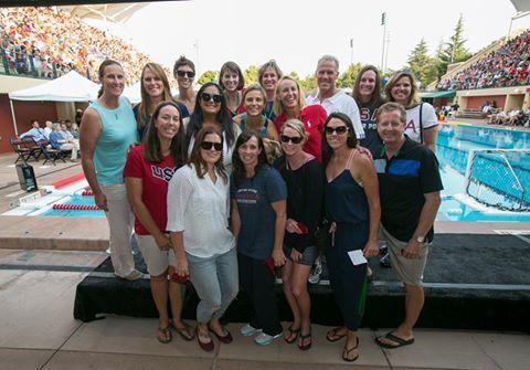 The 2000 Olympic Women's Water Polo Team reunited for the first time in 16 years on July 28. The group made history winning silver at the first ever Olympic Games to offer women's water polo. ‪Image via Jeff Cable Photography.